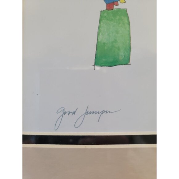 Framed Brian Andreas "Good Jumper" Print - Picture 2 of 4